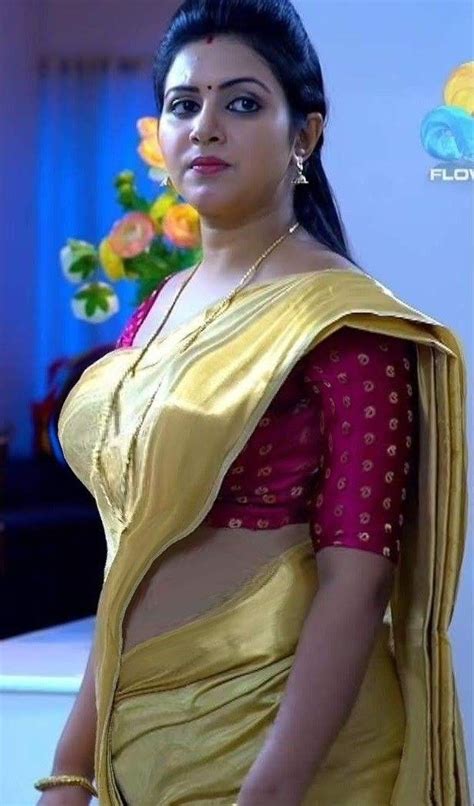 aunty in saree hot|Beautiful aunty saree Stock Photos and Images